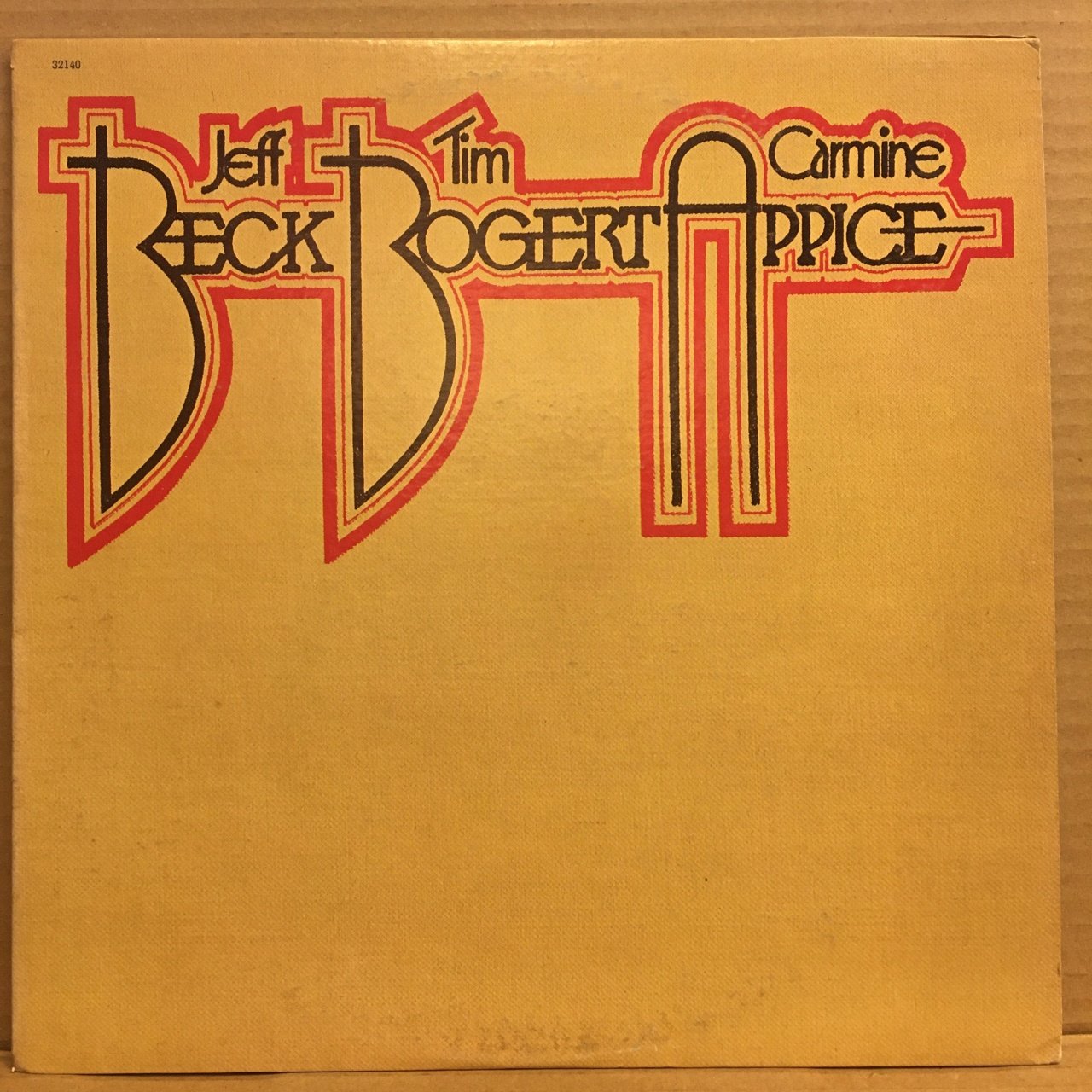 JEFF BECK TIM BOGART CARMINE APIICE 1973 2.EL PLAK