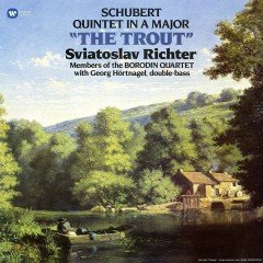 SCHUBERT: QUINTET IN A MAJOR  ''THE TROUT'', SVIATOSLAV RICHTER - SIFIR PLAK