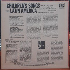 CHILDREN'S SONGS FROM LATIN AMERICA - PLAK 2.EL
