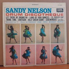SANDY NELSON - DRUM DISCOTHEQUE - LP 2.EL PLAK