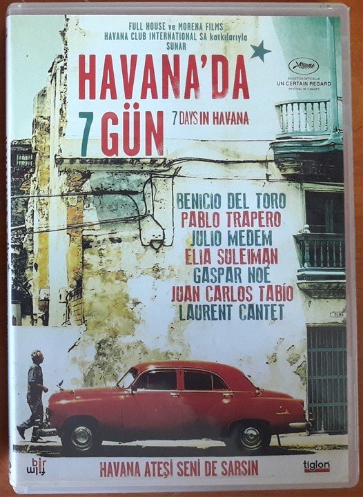 HAVANA'DA 7 GÜN - 7 DAYS IN HAVANA - BENICIO DEL TORO - GASPAR NOÉ - LAURENT CANTET - DVD 2.EL