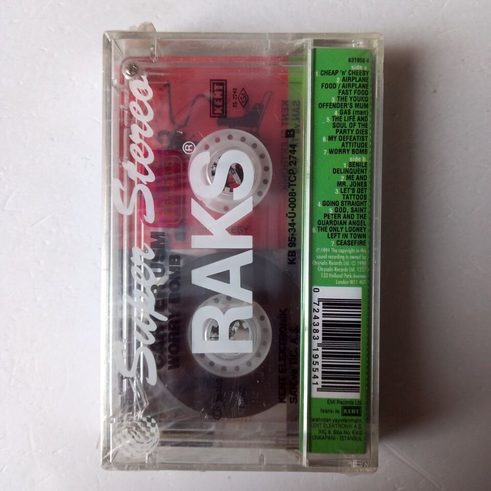 CARTER THE UNSTOPPABLE SEX MACHINE – WORRY BOMB (1995) - KASET SIFIR