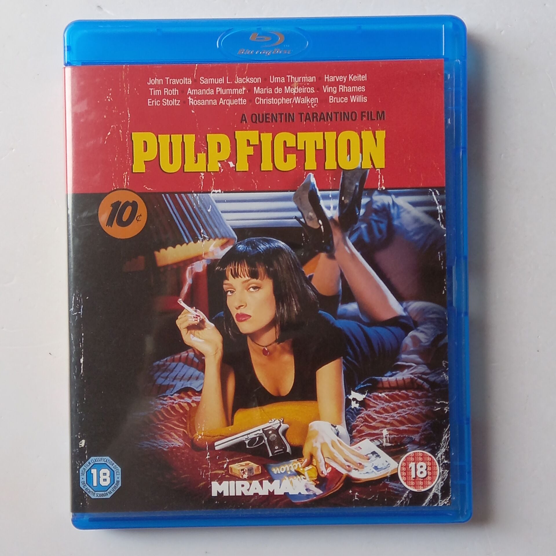 PULP FICTION - QUENTIN TARANTINO, JOHN TRAVOLTA, SAMUEL L. JACKSON, UMA THURMAN - BLU-RAY 2.EL