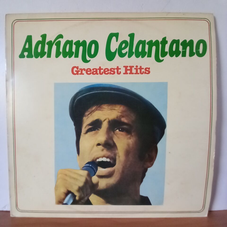 ADRIANO CELENTANO – GREATEST HITS (1981) - LP YERLİ BASKI 2.EL PLAK