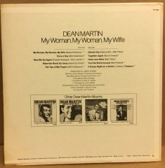 DEAN MARTIN - MY WOMAN MY WOMAN MY WIFE 2.EL PLAK