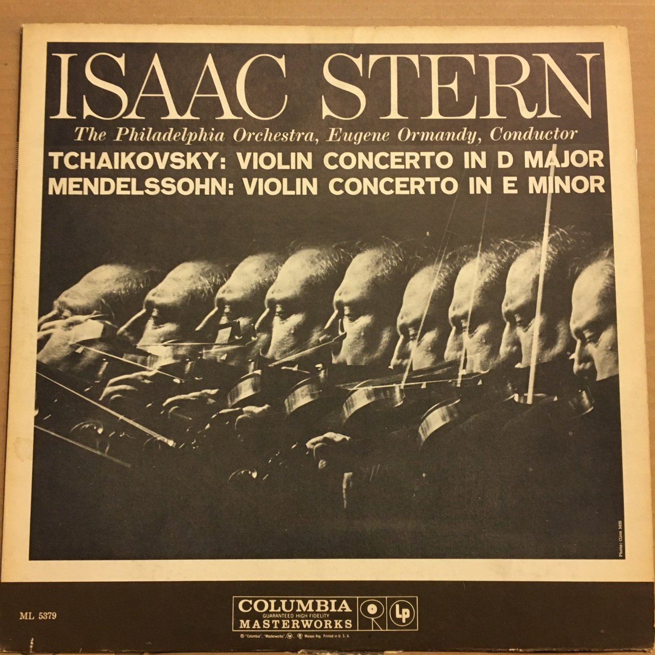 TCHAIKOVSKY / MENDELSSOHN VIOLIN CONCERTO ISAAC STERN (1959) 2.EL PLAK