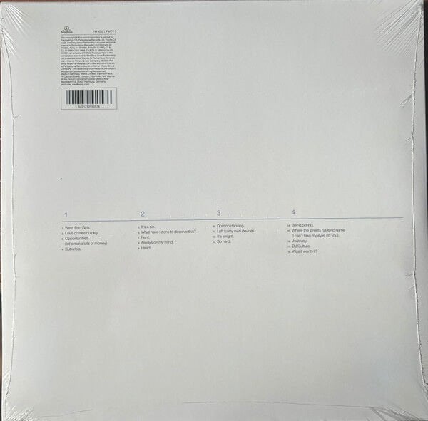 PET SHOP BOYS – DISCOGRAPHY (THE COMPLETE SINGLES COLLECTION 1985-1991) (1991) - 2LP 2025 REMASTERED REISSUE SIFIR PLAK
