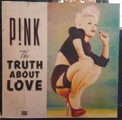 PINK - THE TRUTH ABOUT LOVE (2012) - LP 2.EL SİYAH PLAK