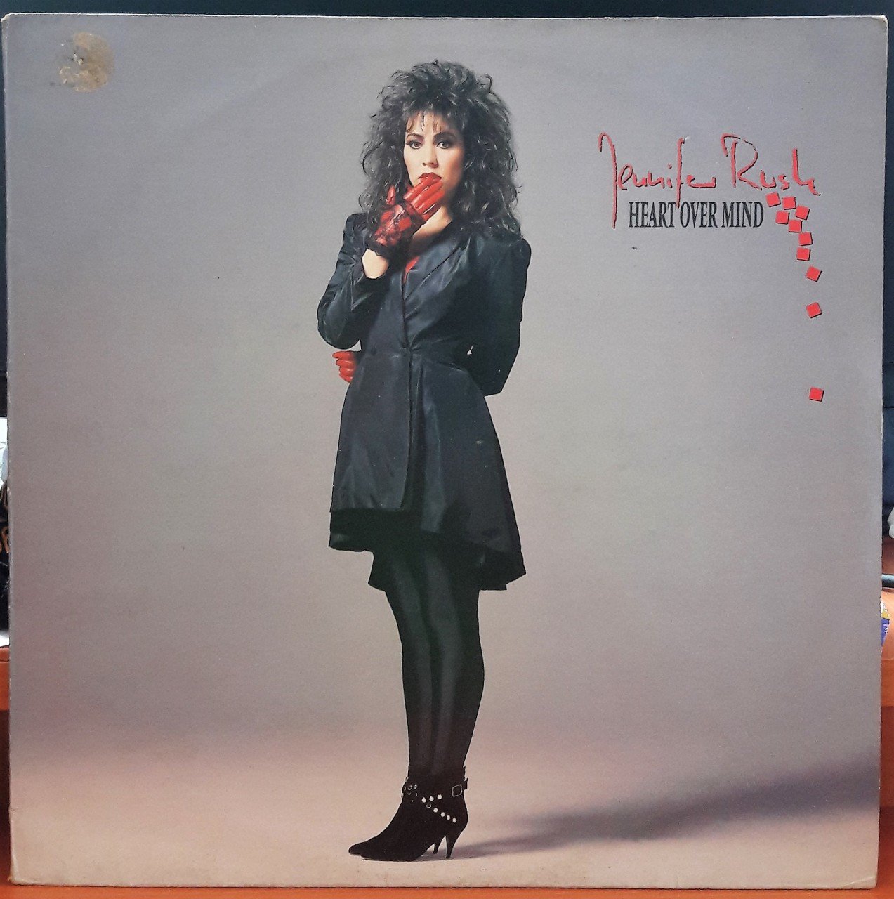 JENNIFER RUSH - HEART OVER MIND (1987) - PLAK 2.EL