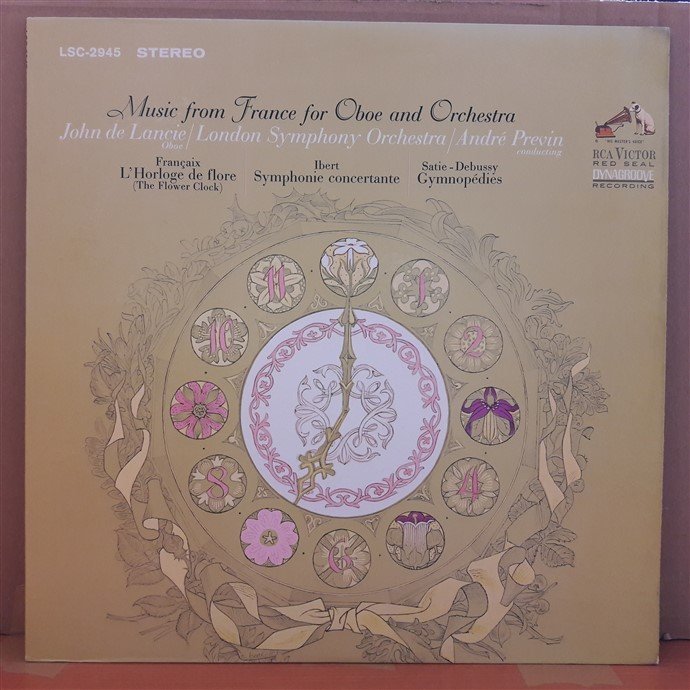 MUSIC FROM FRANCE FOR OBOE AND ORCHESTRA, JOHN DE LANCIE, LONDON SYMPHONY ORCHESTRA, ANDRÉ PREVIN (1967) - PLAK 2.EL