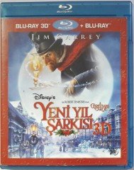 YENİ YIL ŞARKISI - A CHRISTMAS CAROL - JIM CARREY - ROBERT ZEMECKIS - BLU-RAY 2.EL (CHARLES DICKENS)