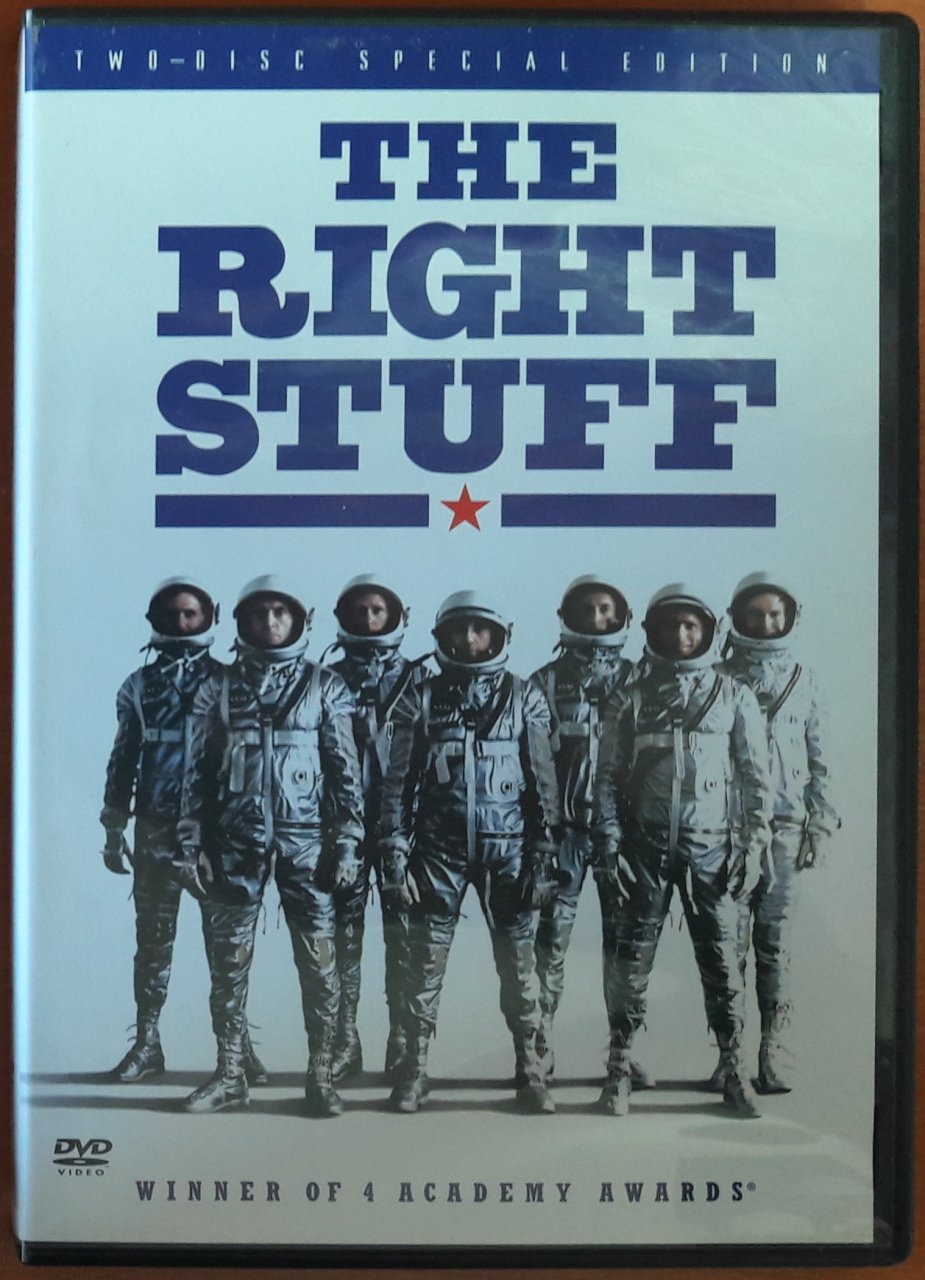 The RIGHT STUFF - ED HARRIS - PHILIP KAUFMAN - 2DVD 2.EL