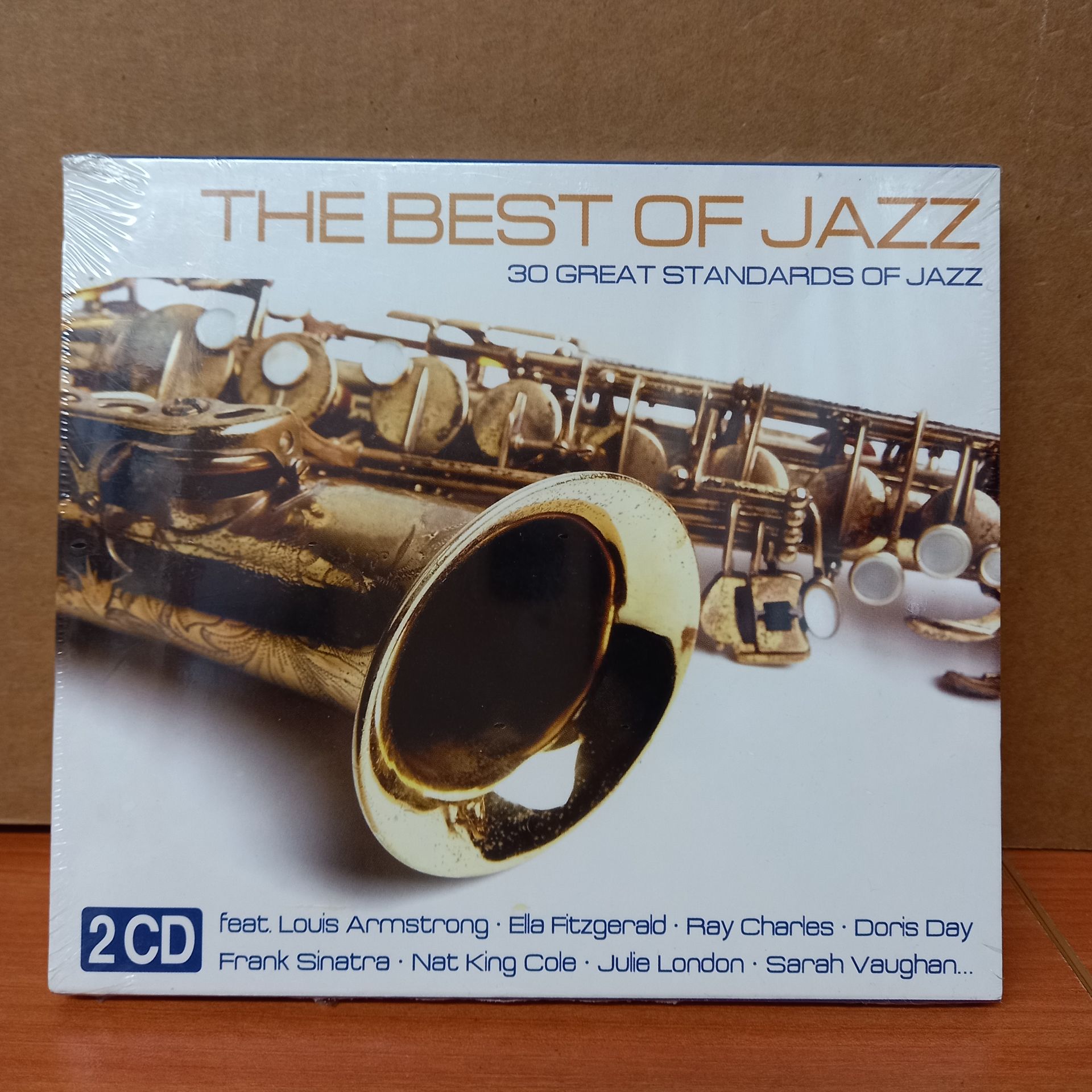 THE BEST OF JAZZ - 30 GREAT STANDARTS OF JAZZ / LOUİS ARMSTRONG, ELLA FITZGERALD, RAY CHARLES, DORİS DAY, FRANK SİNATRA (2009) - 2CD SIFIR