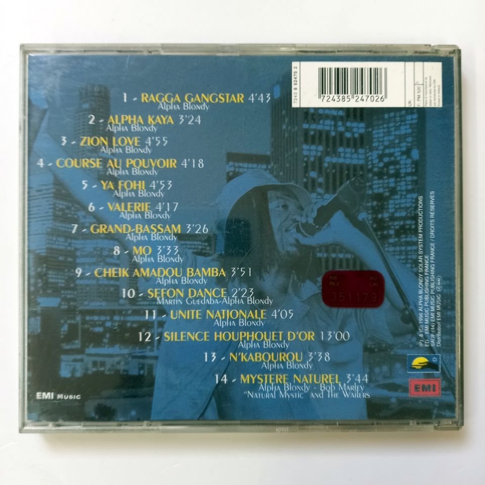 ALPHA BLONDY & THE SOLAR SYSTEM – GRAND BASSAM ZION ROCK (1996) - CD 2.EL