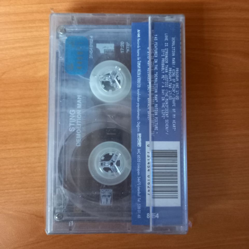 STING – DEMOLITION MAN (1993) - KASET AMBALAJINDA SIFIR