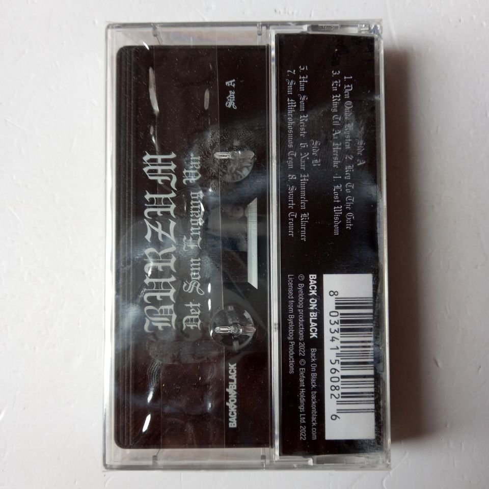 BURZUM – DET SOM ENGANG VAR (1993) - MC 2022 REISSUE KASET AMBALAJINDA SIFIR