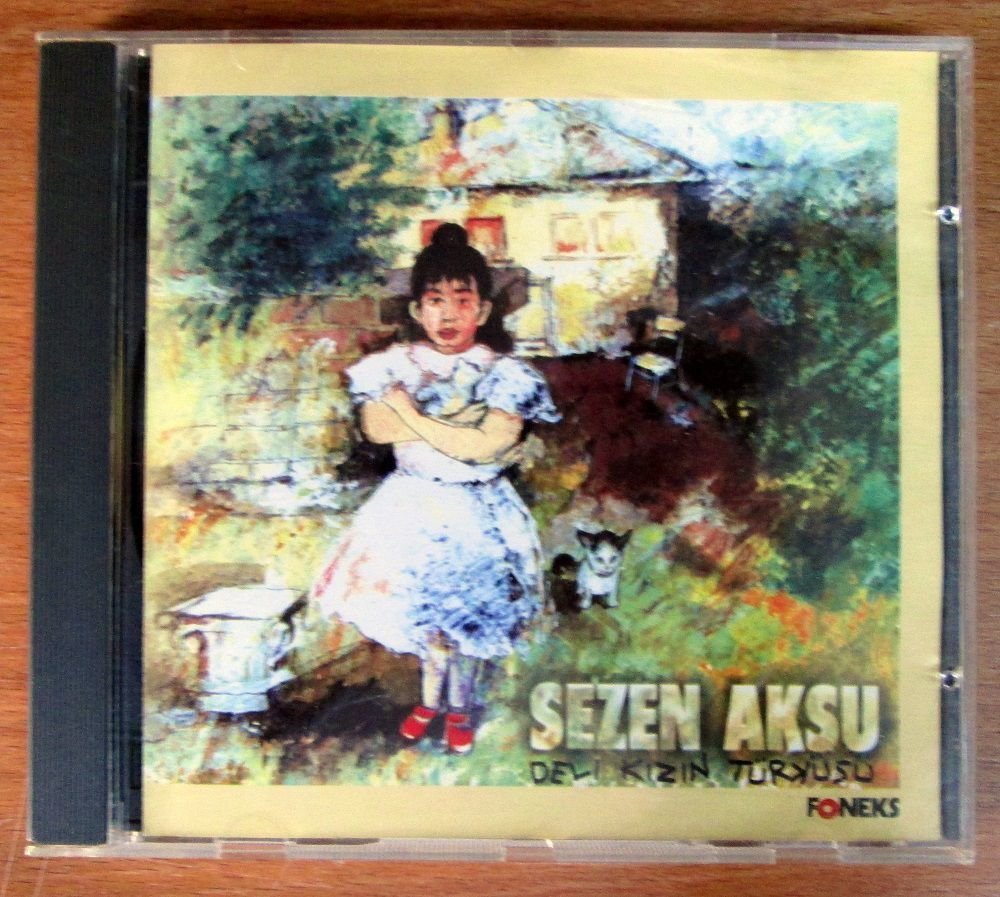 SEZEN AKSU - DELİ KIZIN TÜRKÜSÜ - CD TEMPA / FONEKS 2.EL