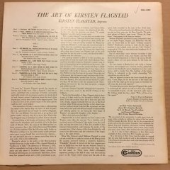 THE ART OF KIRSTEN FLAGSTAD (SOPRANO) (1958) 2.EL PLAK