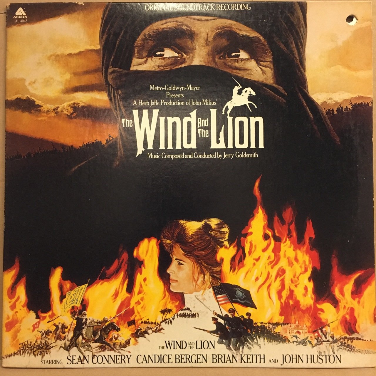 THE WIND AND THE LION SOUNDTRACK JERRY GOLDSMITH (1975) 2.EL PLAK