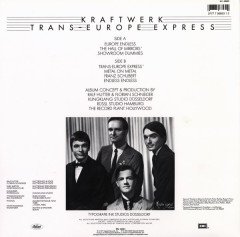 KRAFTWERK - TRANS EUROPE EXPRESS (1977) - PLAK SIFIR CAPITOL EMI