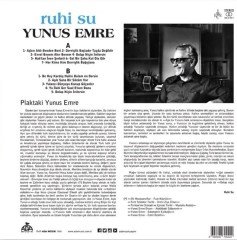 RUHİ SU - YUNUS EMRE (1972) - LP 2021 BASIM SIFIR PLAK