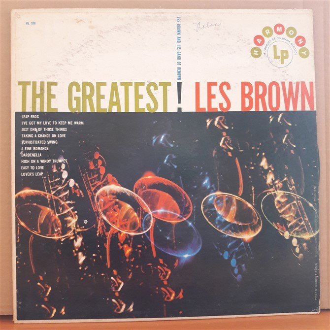 LES BROWN - THE GREATEST! - LP 2.EL PLAK