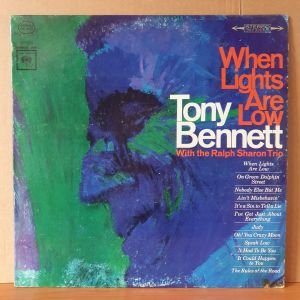 TONY BENNETT WITH THE RALPH SHARON TRIO - WHEN THE LIGHTS ARE LOW - LOVE STORY (1964) - LP 2.EL PLAK