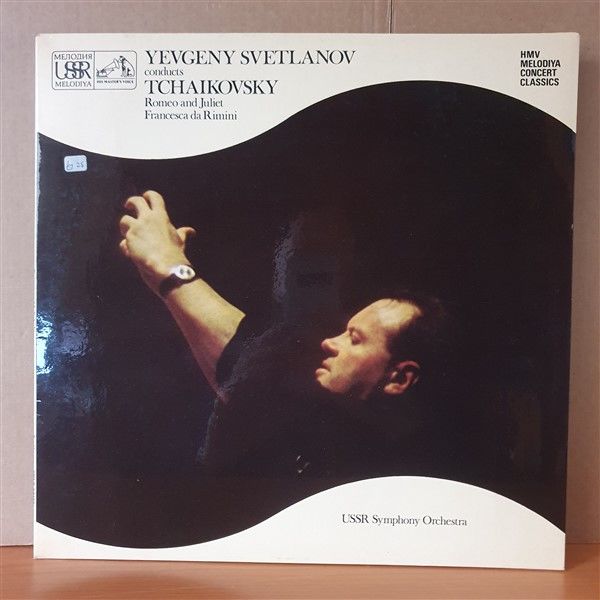 YEVGENY SVETLANOV CONDUCTS TCHAIKOVSKY / USSR SYMPHONY ORCHESTRA (1975) - LP 2.EL PLAK