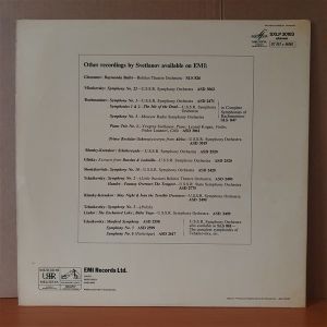 YEVGENY SVETLANOV CONDUCTS TCHAIKOVSKY / USSR SYMPHONY ORCHESTRA (1975) - LP 2.EL PLAK