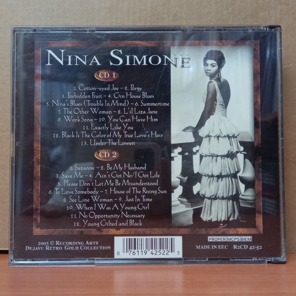 NINA SIMONE – THE GOLD COLLECTION (2003) - 2CD 2.EL