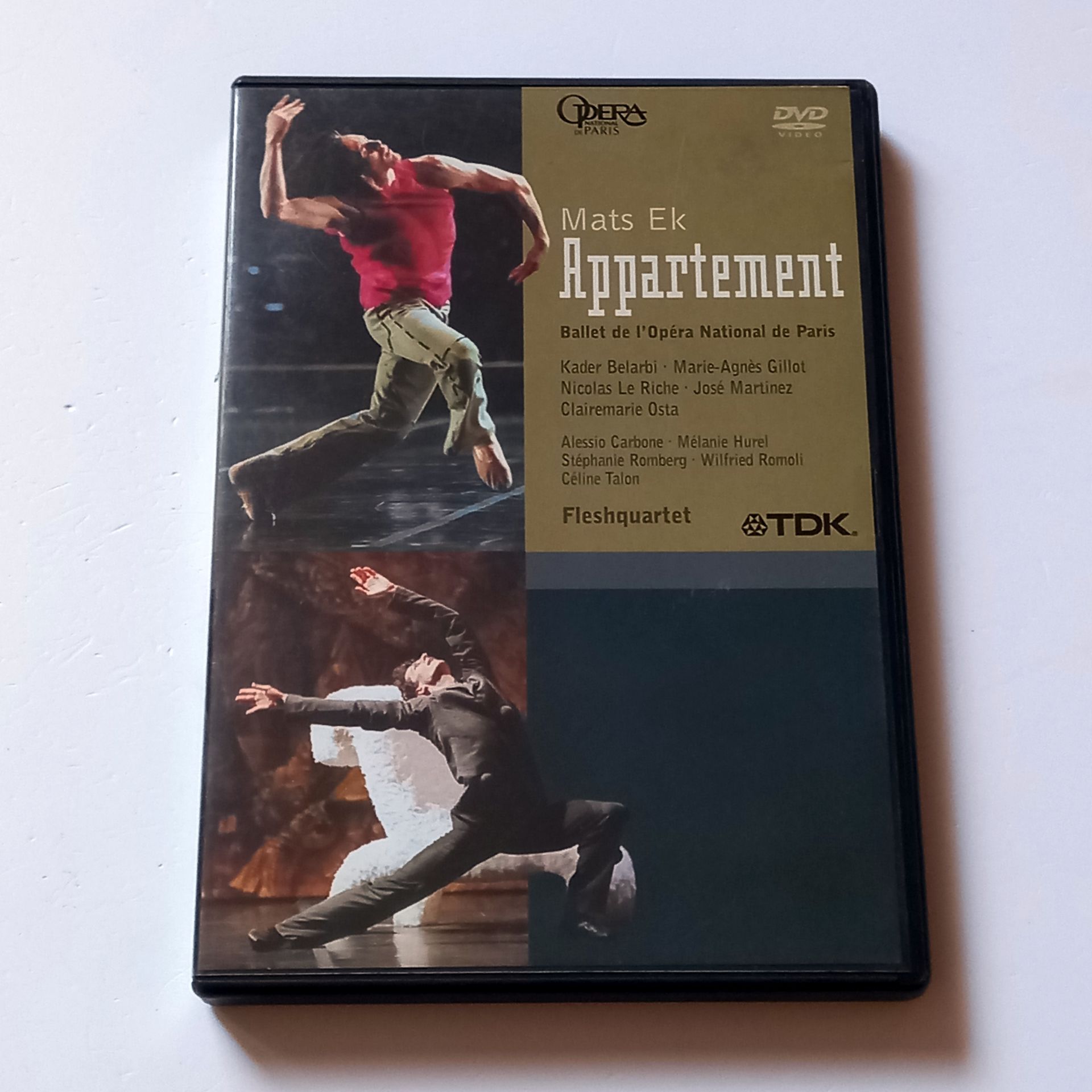 MATS EK - APPARTEMENT - BALLET DE L'OPERA NATIONAL DE PARIS - DVD 2.EL