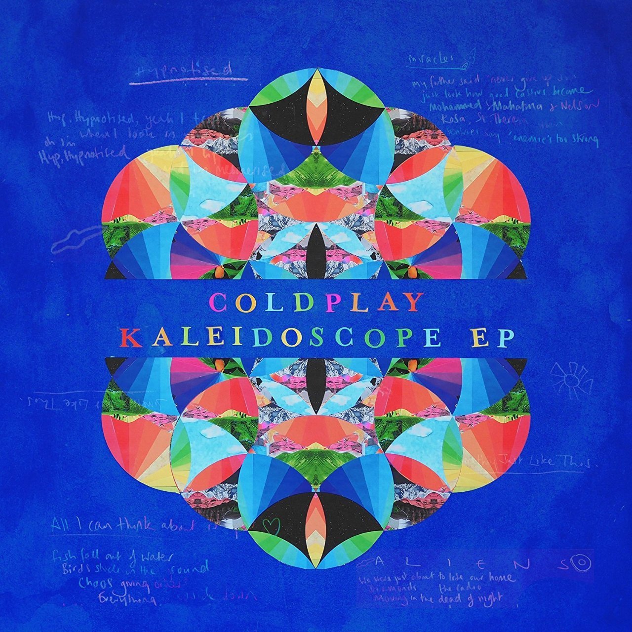 COLDPLAY - KALEIDOSCOPE EP (2017) -  LTD EDT COLOURED SIFIR PLAK