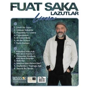 FUAT SAKA - LAZUTLAR / LİVERA (2004) - LP NUMARALI LTD EDT 180GR 2021 BASIM SIFIR PLAK