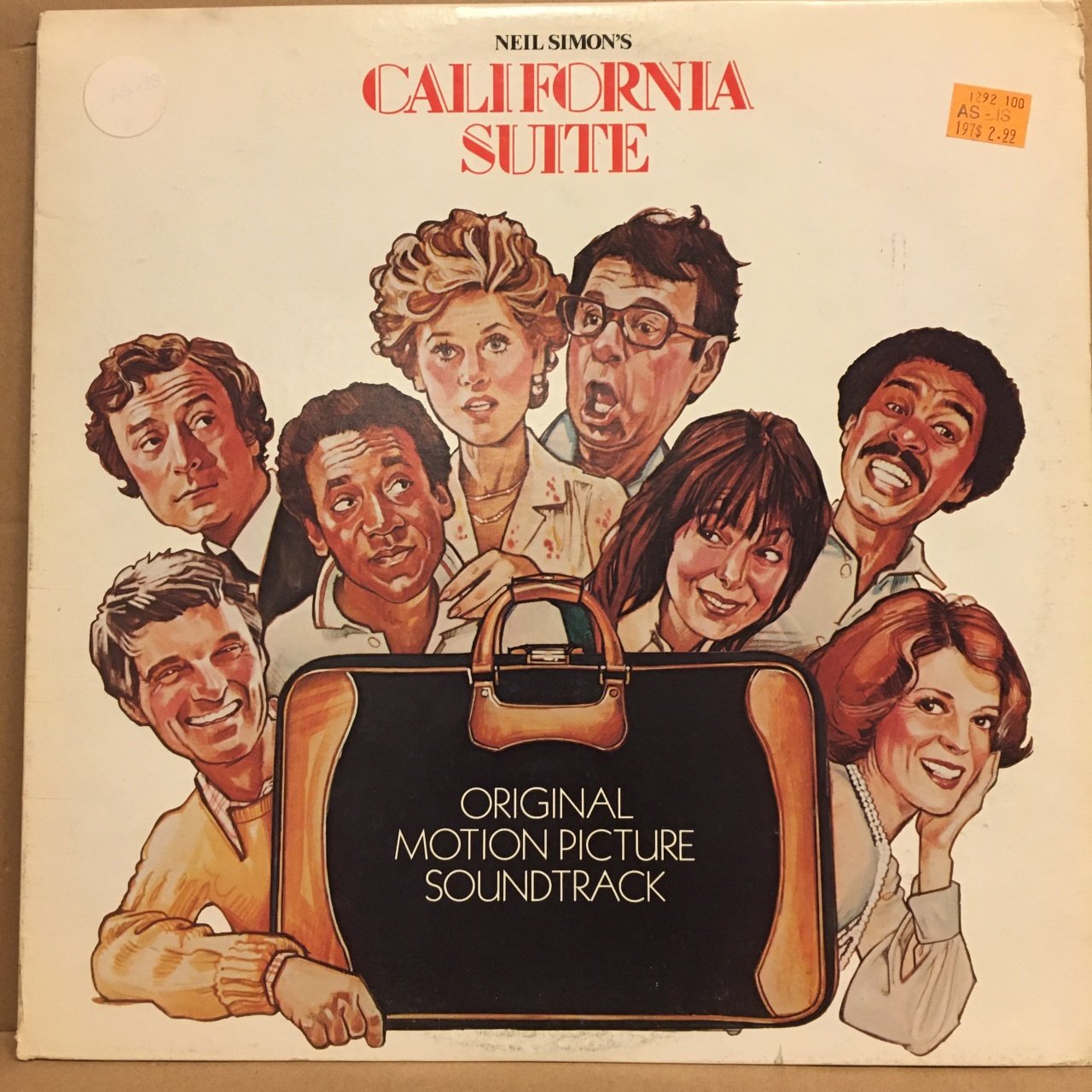 CALIFORNIA SUITE SOUNDTRACK CLAUDE BOLLING (1978) 2.EL PLAK