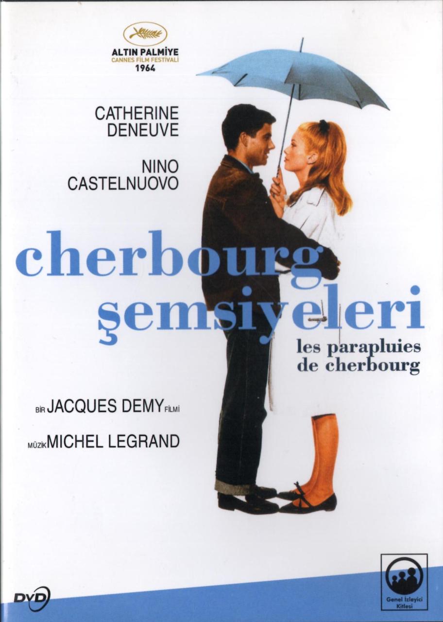CHERBOURG ŞEMSİYELERİ - LES PARAPLUIES DE CHERBOURG - CATHERINE DENEUVE - NINO CASTELNUOVO - JACQUES DEMY - DVD 2.EL