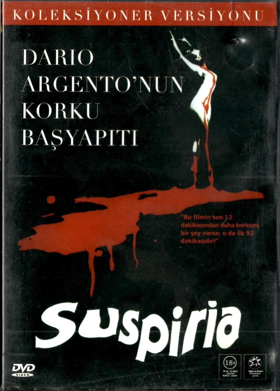 SUSPIRIA - JESSICA HARPER - DARIO ARGENTO - DVD 2.EL