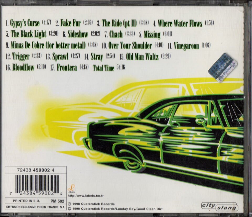 CALEXICO – THE BLACK LIGHT (1998) CD 2.EL