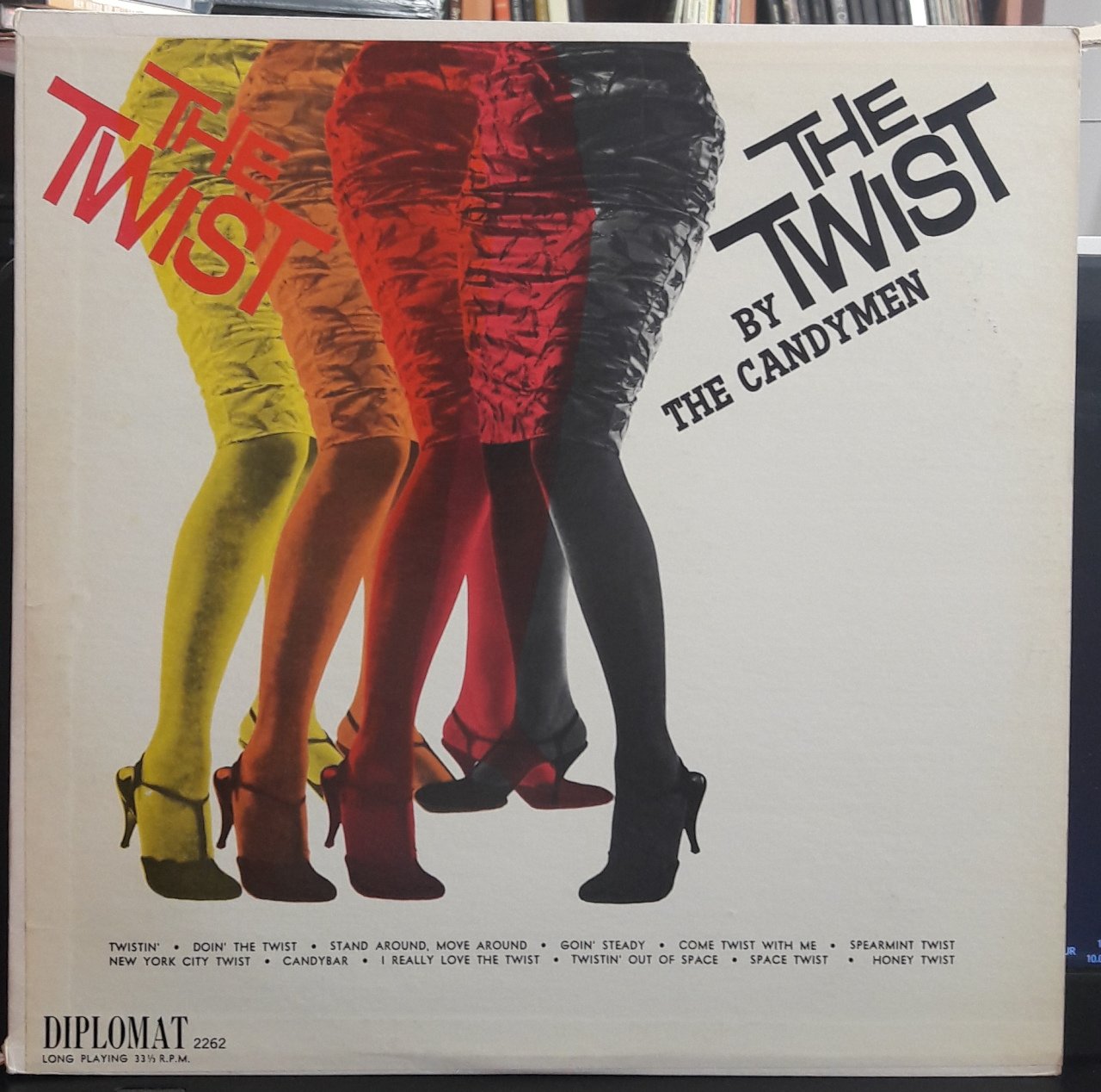 THE TWIST BY THE CANDYMEN - PLAK 2.EL