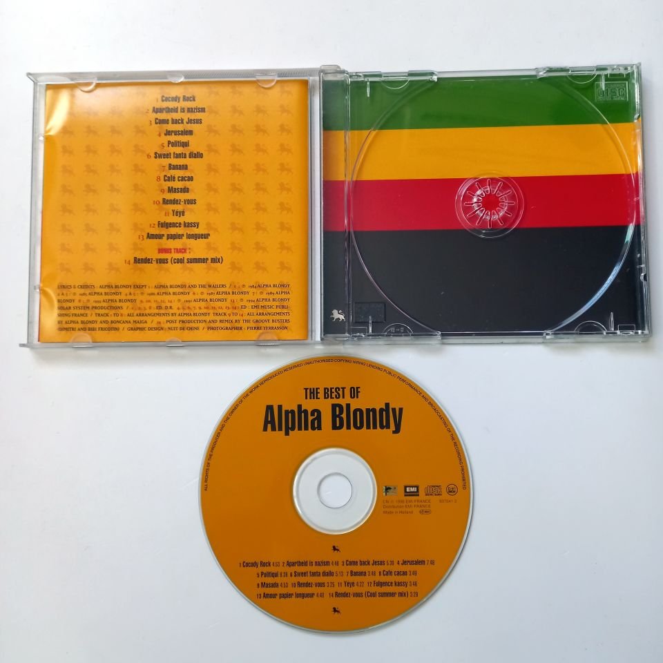 ALPHA BLONDY – THE BEST OF ALPHA BLONDY (1996) - CD 2.EL