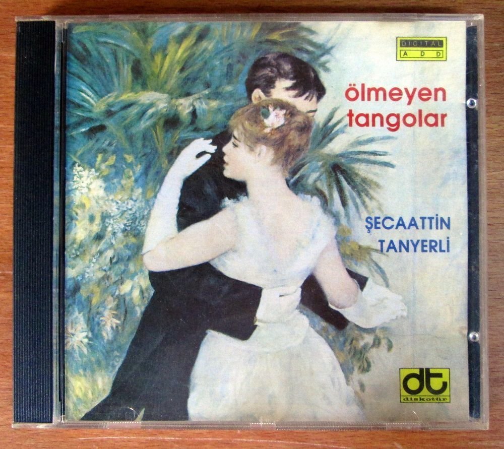 ŞECAATTİN TANYERLİ - ÖLMEYEN TANGOLAR CD İLK BASKI 2.EL