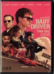 BABY DRIVER - TAM GAZ - ANSEL ELGORT - KEVIN SPACEY - DVD 2.EL