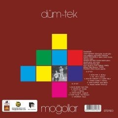 MOĞOLLAR - DÜM TEK (1975) - LP 2019 BASIM SIFIR PLAK