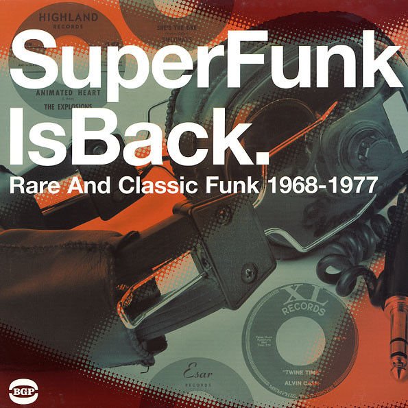SUPER FUNK IS BACK - RARE AND CLASSICAL FUNK 1968-1977 VARIOUS ARTISTS (2007) - 2LP REISSUE SOUL FUNK COMPILATION SIFIR PLAK