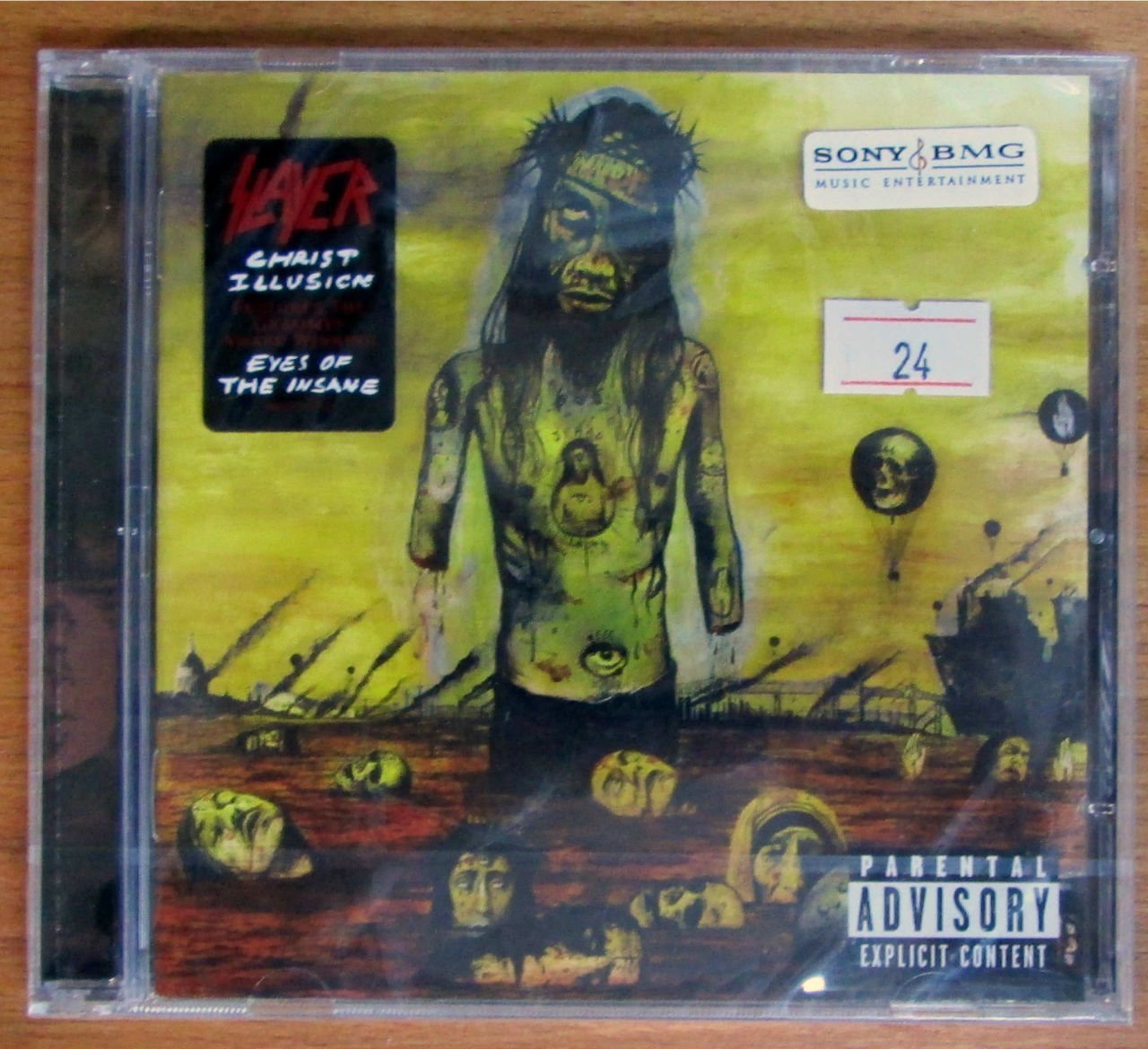 SLAYER - CHRIST ILLUSION CD SIFIR