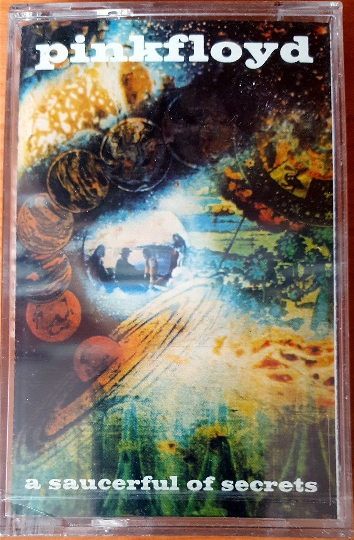 PINK FLOYD - A SAUCERFUL OF SECRETS CASSETTE MADE IN TURKEY ''NEW''