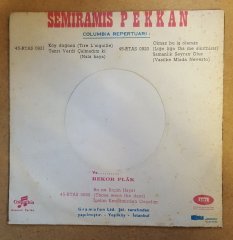 SEMİRAMİS PEKKAN KÖY DÜĞÜNÜ / TANRI VERDİ ÇALMADIM Kİ 7'' 45 DEVİR KAPAKLI