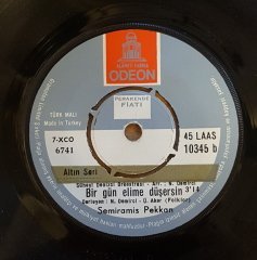 SEMİRAMİS PEKKAN KÖY DÜĞÜNÜ / TANRI VERDİ ÇALMADIM Kİ 7'' 45 DEVİR KAPAKLI