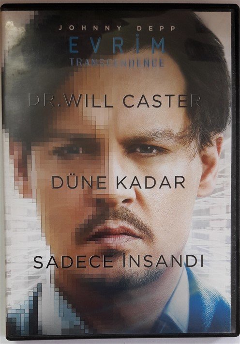 EVRİM - TRANSCENDENCE - JOHNNY DEPP - MORGAN FREEMAN - DVD 2.EL