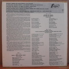 PURCELL: I BRING YOI GLAD TIDINGS..., HAYDN: CANTILENA PRO ADVENTU, GÜNTER KEHR - PLAK 2.EL