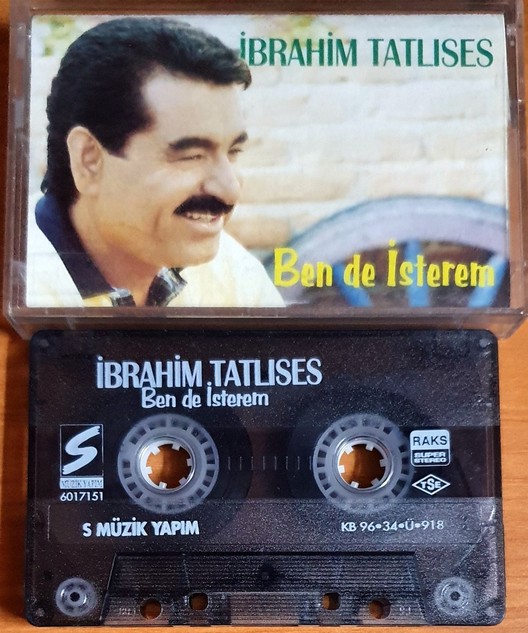 İBRAHİM TATLISES - BEN DE İSTEREM (1996) - KASET 2.EL